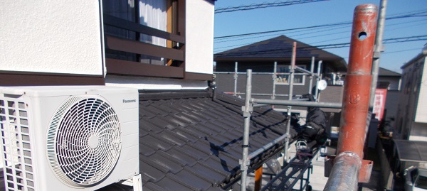 埼玉県蓮田市　S様邸　屋根塗装・外壁塗装　ベランダ・玄関ドア交換 (7)
