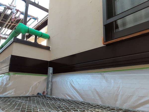 埼玉県さいたま市緑区　T様邸　屋根塗装・外壁塗装　塗装工事では付帯部も一緒に塗装しましょう! (2)