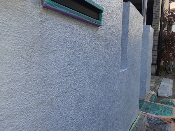 埼玉県さいたま市緑区　N様邸　屋根塗装・外壁塗装　門塀下塗り　ベランダ土間板張り (2)