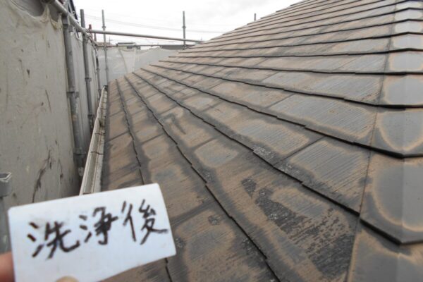 埼玉県さいたま市浦和区　S様邸　外壁塗装　屋根塗装　雨どい交換　高圧洗浄後1