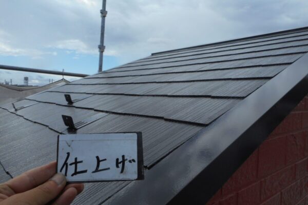 埼玉県志木市　H様邸　外壁塗装　屋根塗装　屋上防水工事　屋根仕上げ1
