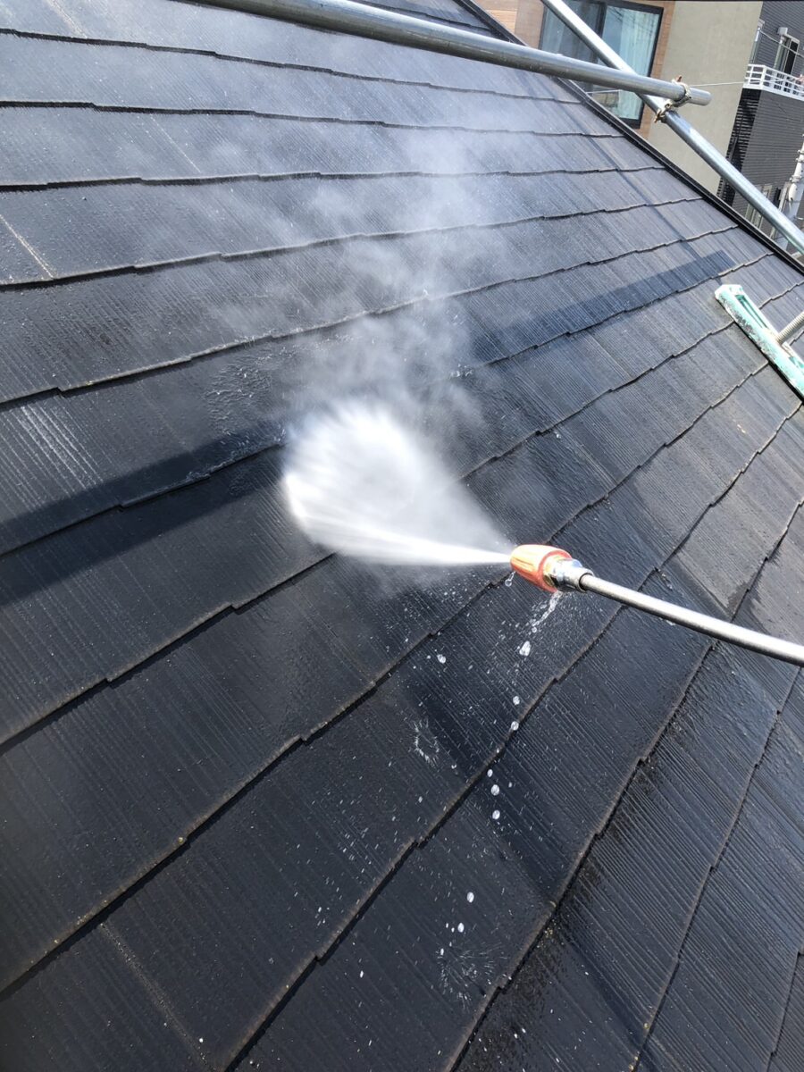 埼玉県さいたま市　集合住宅　屋根塗装　外壁塗装　高圧洗浄　コーキング　洗浄