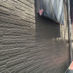埼玉県さいたま市 Y様邸　外壁・破風・樋・鉄部仕上げ作業　養生撤去　完工