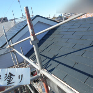 さいたま市A様邸_屋根中塗り