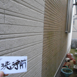 さいたま市A様邸_外壁洗浄前2