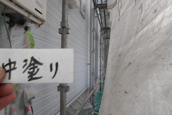 さいたま市A様邸_外壁中塗り3