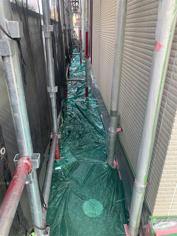 埼玉県さいたま市 足元 養生