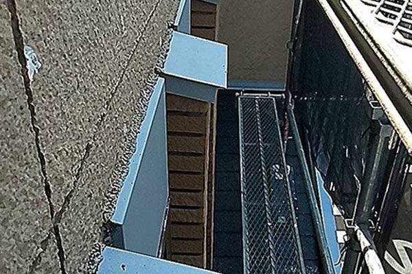 埼玉県さいたま市 庇 サビ止め